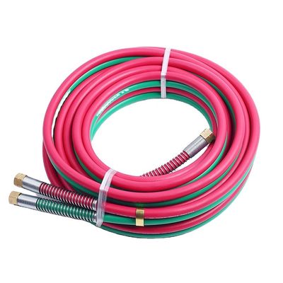 SAE Standard Rubber Bicolor Tube Gas Oxygen Acetylene Welding Hose Propane Hose 12FT 50FT Πυροσβεστικό σωλήνα προπάνου