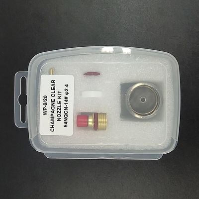 1.6mm TIG συγκόλληση φακό γυαλί 14 Cup Collet και WP920 συγκόλληση ακροφύσιο για συγκόλληση