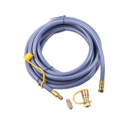 OEM Προσαρμοσμένο UP008-010 3/8 ιντσών σωλήνα φυσικού αερίου σωλήνα αερίου προπανίου με Quick Connect σωλήνα κιτ