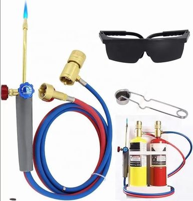 Οξυγόνο MAPP Kit Φωτιάς για τη συγκόλληση και τη συγκόλληση θερμοκρασία έως 3550C φορητό σχεδιασμό