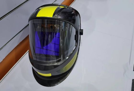 Ατομικό κράνος συγκόλλησης με φακό συγκόλλησης και ελαφρύ ημισφαιρικό φακό 4C