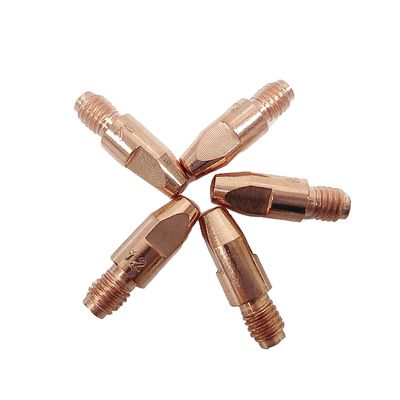 28mm μήκος M6 CRZR υλικό MIG Πύλη επαφής για το σχεδιασμό καταναλωτικών υλικών συγκόλλησης