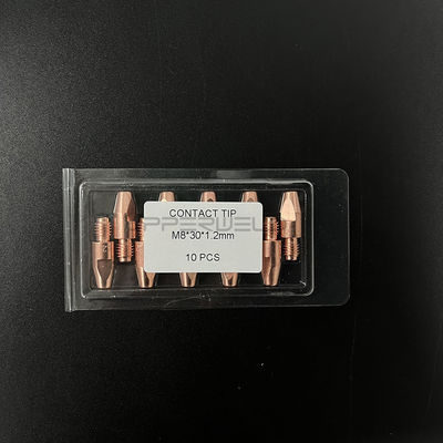 μήκος 28mm 36KD M8 30mm 1.2mm πύλη συγκόλλησης άκρη επαφής για την προηγμένη συγκόλληση
