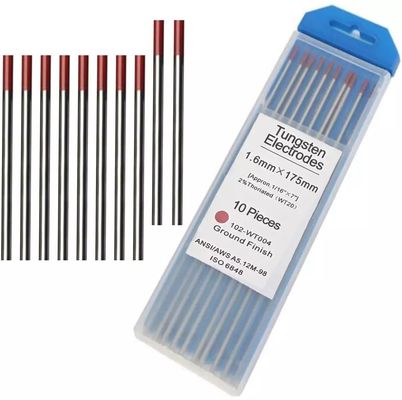 1/8' 3/32' 2% Lanthanated Gold WL15 ηλεκτρόδιο βολφραμίου για συγκόλληση STIG 10-pack