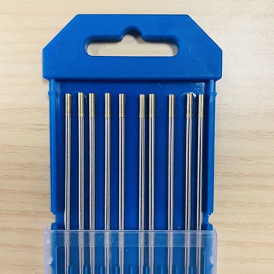 1/8' 3/32' 2% Lanthanated Gold WL15 ηλεκτρόδιο βολφραμίου για συγκόλληση STIG 10-pack