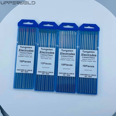 1/8' 3/32' 2% Lanthanated Gold WL15 ηλεκτρόδιο βολφραμίου για συγκόλληση STIG 10-pack