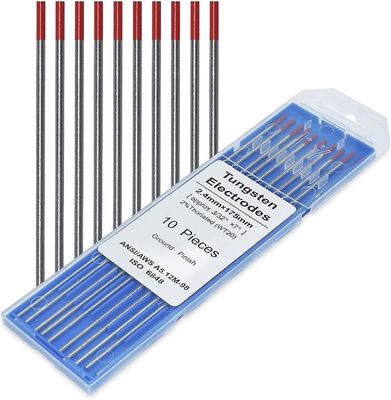 175 mm 2% λανθανοποιημένα μπλε ηλεκτρόδια θουλφραμίου TIG για ανθεκτικά αποτελέσματα συγκόλλησης