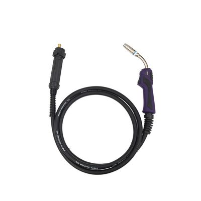 Προσαρμοσμένο OBM Support Purple 25AK Αεροψυγμένο MIG Φωτιά συγκόλλησης με Euro Connector
