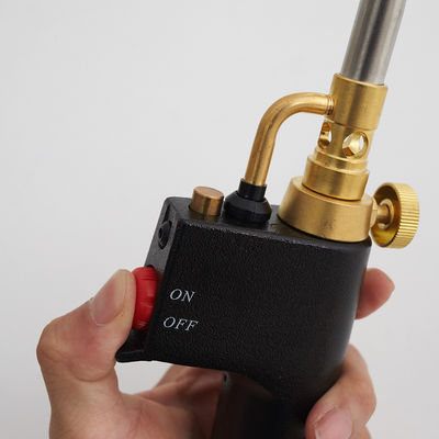 ΠροσαρμοσμένοBinzel Handle Brass Propane MAPP TURBO TORCH για ευέλικτη συντήρηση HVAC