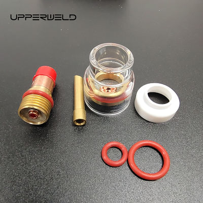 Προσαρμοσμένη υποστήριξη WP17/18/26 2.4mm Tig Collect Body 2.4mm για εξαρτήματα συγκόλλησης Tig