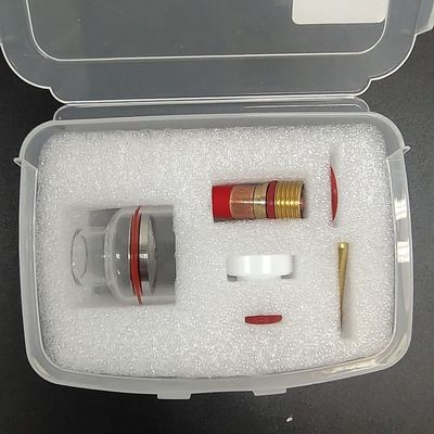 WP16 17 28 1.6mm Stubby Gas Lens 1kg Μεγάλα κιτ Changne με ψύξη αέρα και κεραμική