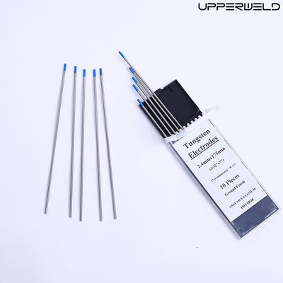 2.4mm*175mm Blue TUNGSTEN Ηλεκτρόδια 10-pack για DC/AC λειτουργικό ρεύμα TIG συγκόλληση