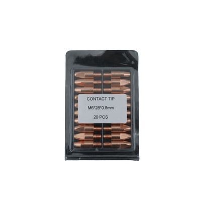 M6 28 0,8MM Δύναμη αερίου Χαλκού Mig Επεξεργαστήριο Φωτός Εφοδιαστικά για την απόδοση συγκόλλησης