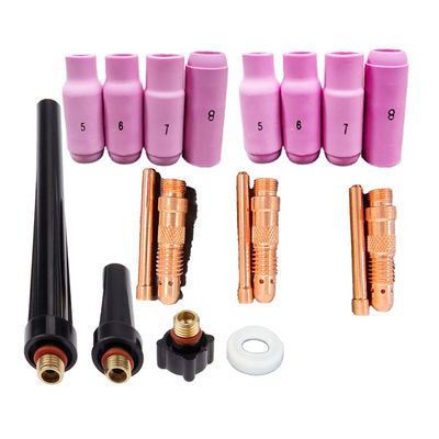18pcs TIG Συσκευές Κιτ για την συγκόλληση φακό WP17/18/26 σειρά απλή λειτουργία συγκόλλησης