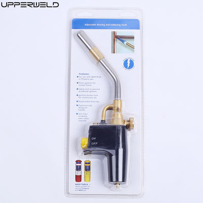 Δοκιμαστική εκκίνηση Mapp Gas Torch για συγκόλληση υψηλής έντασης N.W. 0,526kg Gas MAPP/Propane