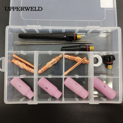 18pcs TIG Συσκευές Κιτ για την συγκόλληση φακό WP17/18/26 σειρά απλή λειτουργία συγκόλλησης