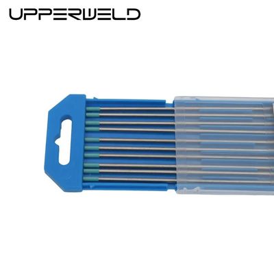 175mm 2.4mm TIG ηλεκτρόδια συγκόλλησης σύνθετο τρι-μείγμα Τουρκουάζ Ws2 10-πακέτο για συγκόλληση