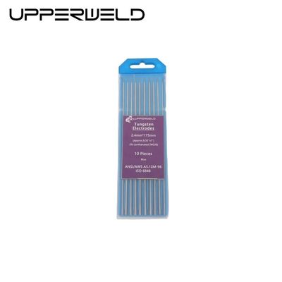 2.4mm 3/32 ίντσες WL20 TIG συγκόλληση ραβδί 10-Pack 175 150mm 2% Lanthanated ηλεκτρόδια βολφραμίου