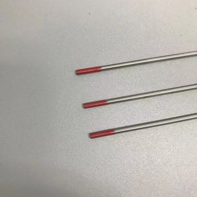 2.4mm*175mm WT20 Ηλεκτρόδια βολφραμίου για TIG συγκόλληση φακό κόκκινη άκρη προσαρμοσμένη υποστήριξη