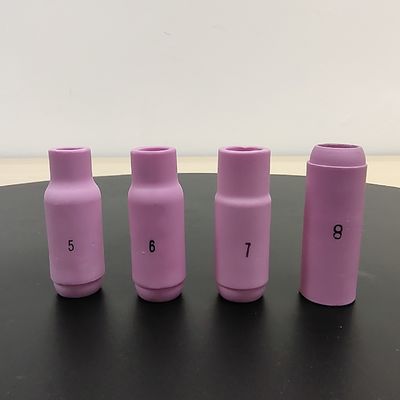 Πάνω WP17 18 26-10N 17Kit Αέριο φακό αλουμίνιο νουζίνα πίσω κύπελλο TIG συγκόλληση εξαρτήματα κιτ ψύξη αέρα