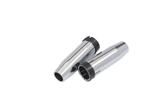 Μέγεθος καλωδίου 0,8-1,2 mm Επάνω ΑΕΡΑ ψύξη MIG Gas Welding Torch 24KD Κωνικό Κύπελλο Ασπίδας Σφουγγαριού
