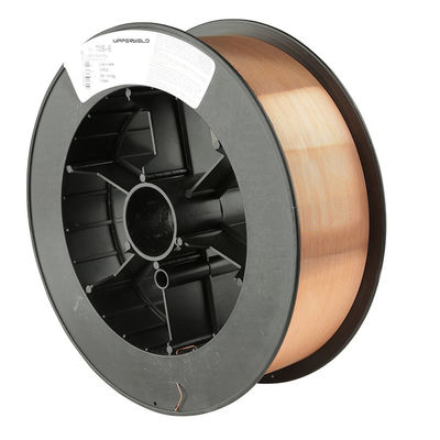 Προσαρμοσμένη υποστήριξη ER70S-6 Spool Carbon Steel Mig Solid Welding Wire για φακό συγκόλλησης
