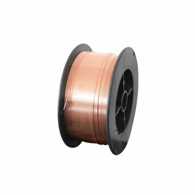 Προσαρμοσμένη υποστήριξη ER70S-6 Spool Carbon Steel Mig Solid Welding Wire για φακό συγκόλλησης