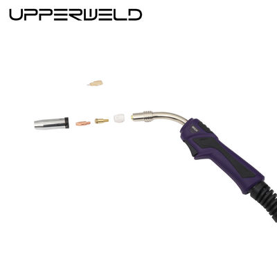 Διάστημα καλωδίου 4 UPERWELD 24KD MIG Φωτιά συγκόλλησης Ολόκληρο φωτήριο για επαγγελματική συγκόλληση