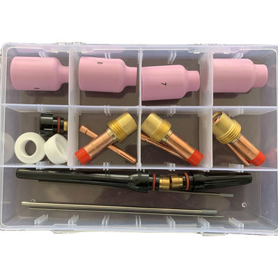 Stubby Gas Lens Collect 10 54n 53n Kit γυαλιού ποτηριού Pyrex για το DB SR WP-17/18/26 TIG Φωτιά συγκόλλησης