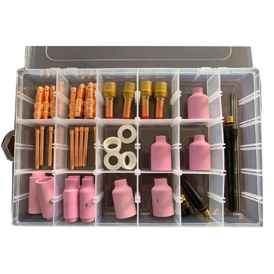 Stubby Gas Lens Collect 10 54n 53n Kit γυαλιού ποτηριού Pyrex για το DB SR WP-17/18/26 TIG Φωτιά συγκόλλησης