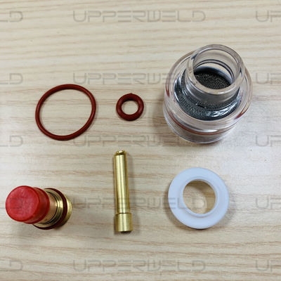 Τυποποιημένη συσκευή για την έλξη TIG Glass Copper Rubber WP9/20 Nozzle