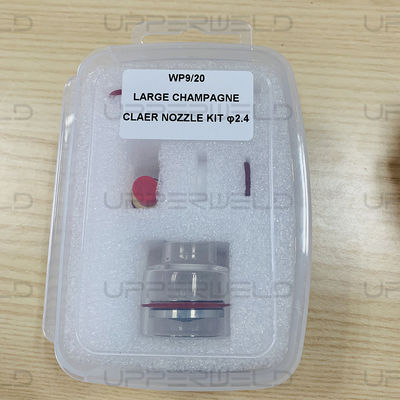 Τυποποιημένη συσκευή για την έλξη TIG Glass Copper Rubber WP9/20 Nozzle