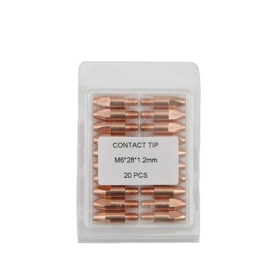 Διάμετρος καλωδίου 0,8-1,2mm M6*28mm 1,2mm Τόπος επαφής για το φακό συγκόλλησης Mig