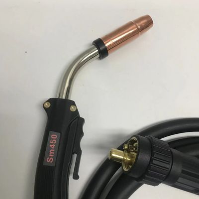 SM450 Τύπος Tweco MIG Φωτιά συγκόλλησης Φωτιά συγκόλλησης MIG με Euro Connector