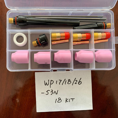 WP17 18 26 -53N 18KITS Κεραμικό γυάλινο κουτί ποτηριών Εύκολη λειτουργία Φωτιά συγκόλλησης Ατμοσφαιρίδιο συλλογή