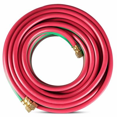 12' Argon CO2 Flow Meter Ρυθμιστής σωλήνα για Mig Tig αδρανές αέριο συγκόλληση 5/8 " UNF-18RH NBR