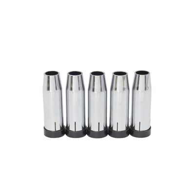 Επάνω 24KD MB15 MIG MAG CO2 Φωτιά συγκόλλησης Κωνικό ακροφύσιο Ασπίδα Κύπελλο ακροφύσιο αερίου