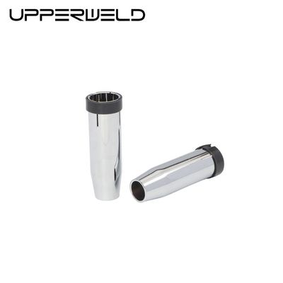 Επάνω 24KD MB15 MIG MAG CO2 Φωτιά συγκόλλησης Κωνικό ακροφύσιο Ασπίδα Κύπελλο ακροφύσιο αερίου