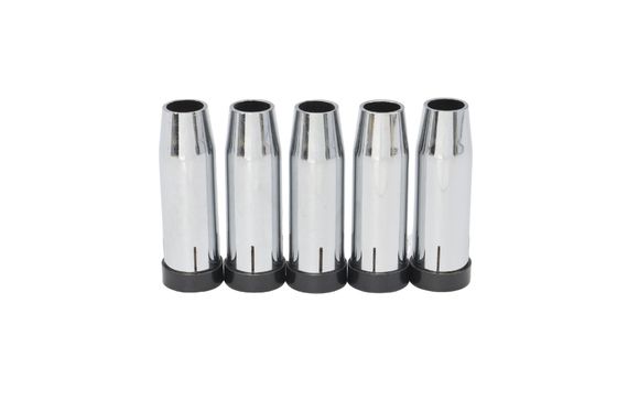 Επάνω 24KD MB15 MIG MAG CO2 Φωτιά συγκόλλησης Κωνικό ακροφύσιο Ασπίδα Κύπελλο ακροφύσιο αερίου