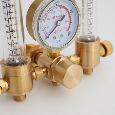 Ρυθμιστής υψηλής πίεσης αργονίου CO2 για συγκόλλημα 3500 psi μετρητή πίεσης