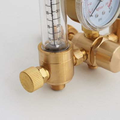 Ρυθμιστής υψηλής πίεσης αργονίου CO2 για συγκόλλημα 3500 psi μετρητή πίεσης