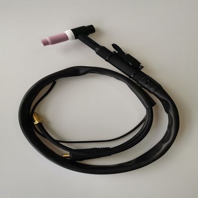 WP-26V-R 35-70 EU Plug TIG Torch kit Πυροψυγμένο με αέρα συγκόλλημα με βαλβίδα αερίου 200A Μαύρο Κόκκινο