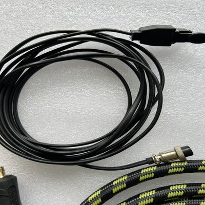 Ελαστικός κεφαλής φακού 10-25EU Συγκρότημα συγκόλλησης TIG Plug με καλώδιο 4M 5 πόλων συνδετήρα 150A