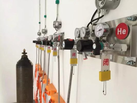 Δύο σταδίων εργαστηριακός ρυθμιστής για ειδικό μετρητή αερίων αζώτου ήλίου αργονίου