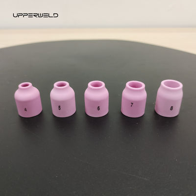 18pcs Αλουμινίου Σφουγγαρίστρα Collet Σώμα ηλεκτροδίου μονωτήρα TIG συγκόλληση φακός Καταναλωτικά κιτ