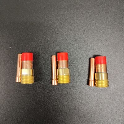 OBM Αλουμινίου Σφουγγαρίστρα Collet Σώμα Ηλεκτροδίου μονωτή TIG συγκόλληση φακός Συσκευή καταναλωτικών για WP-17/18/26 53N 18pcs