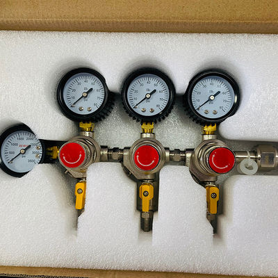 Προσαρμοσμένος βίδα νάτρου εξόδου CO2/Μεταγωγός πίεσης μπύρας για βαρέλια μπύρας και κερατομηχανές