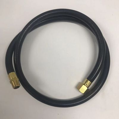 3/8&quot; MNPT x 1/2&quot; Female Flare Swivel Rubber LPG Hose για δεξαμενές προπάνου υψηλής πίεσης