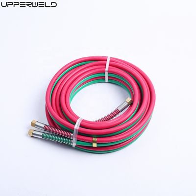SAE Standard Rubber Bicolor Tube Gas Oxygen Acetylene Welding Hose Propane Hose 12FT 50FT Πυροσβεστικό σωλήνα προπάνου