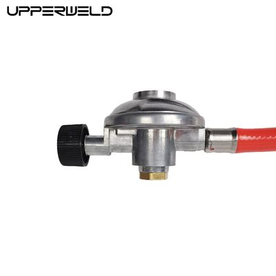 Γερμανία Ζυθοποιία 8mm LPG σωλήνα με 7/16''-28UNEF 30mbar πίεση εξόδου και κόκκινο χρώμα